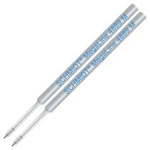 Refil Schmidt MegaLine 4889 Tinta Azul Pacote com 2 Refil Schmidt MegaLine 4889 Tinta Azul Pacote com 2