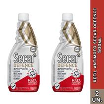 Refil Secar Anti Mofo Defence de 500ml Quantidade:2 Unidades Refil Secar Anti Mofo Defence de 500ml Quantidade:2 Unidades