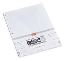 Refil sem pauta para caderno de disco brw - 80 folhas 90 g/m - 17,3 x 23,2 cm Refil sem pauta para caderno de disco brw - 80 folhas 90 g/m - 17,3 x 23,2 cm