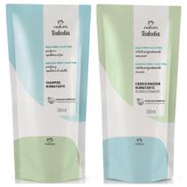 refil shampoo e condicionador Hidratante Tododia Maçã e Aloe Vera