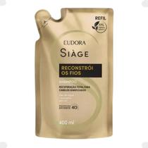 Refil Shampoo Eudora Siàge Reconstrói Os Fios 400ml Refil Shampoo Eudora Siàge Reconstrói Os Fios 400ml