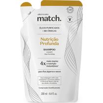 Refil Shampoo Match Nutrição Profunda 250ml O Boticário