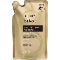 Refil Shampoo Siàge Reconstrói os Fios 400ml