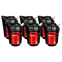 Refil shaving creme 1kg - fox for men - 6 unidades