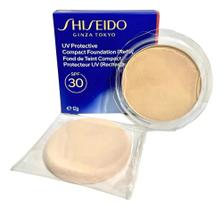 Refil Shiseido Sp50 Medium Ivory Pó Compacto Uv Protective 1