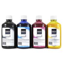 Refil Sublimatica Nano Series 2L - Kit com 4 Cores de 500mL Refil Sublimatica Nano Series 2L - Kit com 4 Cores de 500mL