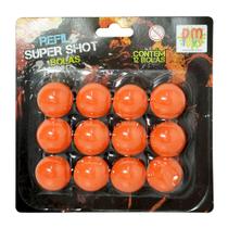 Refil super shot bolas - Dm Toys