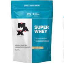 Refil Super Whey Max Titanium Baunilha 900g
