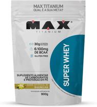Refil Super Whey Max Titanium Baunilha 900g