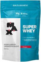 Refil Super Whey Max Titanium Morango 900g
