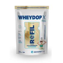 Refil Suplemento Whey Protein Wheydop X Sachê Em Pó Concentrado E Isolado 900g Elemento Puro