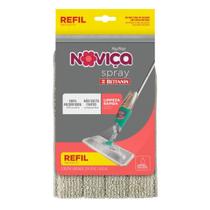 Refil Tecido P/Mop Limpeza Spray Novica