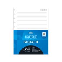 Refil Tilidisco Universitário 80 Folhas 90 Gramas Branco Refil Tilidisco Universitário 80 Folhas 90 Gramas Branco