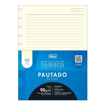 Refil Tilidisco Universitário Tilibra Pautado 50 Fls Creme Refil Tilidisco Universitário Tilibra Pautado 50 Fls Creme