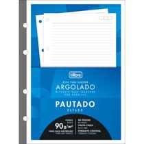 Refil Tiliflex para Caderno Argolado Colegial 80 Folhas 90 Gramas Refil Tiliflex para Caderno Argolado Colegial 80 Folhas 90 Gramas