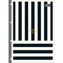 Refil Tiliflex para Caderno Argolado Universitário West Village 80 Folhas