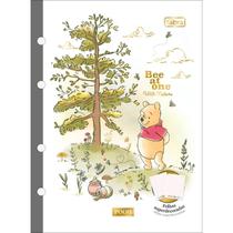 Refil Tiliflex Para Fichário e Caderno Argolado Colegial Pooh 80 Folhas -Tilibra