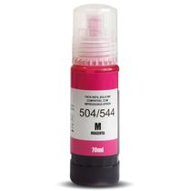 Refil Tinta Magenta Compatível com Impressora 504/544 70ml