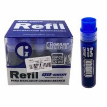 Refil Tinta para Marcador Quadro Branco Azul 5,5 QB-550R 20UN Gramp Line