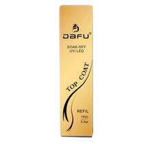 Refil top coat tradicional 10ml dafu Refil top coat tradicional 10ml dafu
