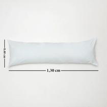 Refil Travesseiro de Corpo Xuxão 1,30x40 Branco Silicone