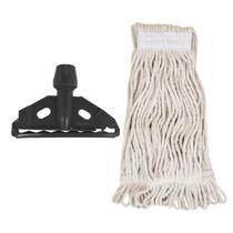 REFIL Úmido Para MOP Esfregão Algodão 330g Com CINTA Ponta Loop Dobrada + Garra Euro Com Trava Para Fixação Em Cabos REFIL Úmido Para MOP Esfregão Algodão 330g Com CINTA Ponta Loop Dobrada + Garra Euro Com Trava Para Fixação Em Cabos