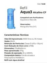 Refil Vela Filtro Por Ozonio E Água Alcalina Acquanew - Aquanew