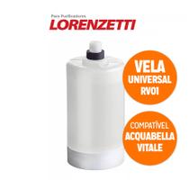 Refil Vela Para Filtro Torneira Purificador Lorenzetti Acquabella Vitalle Qualidade Premium Rv01 Acquabios Universal