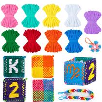 Refil Weaving Loom Loops 504 unidades para Potholder Loom REENLIV Refil Weaving Loom Loops 504 unidades para Potholder Loom REENLIV
