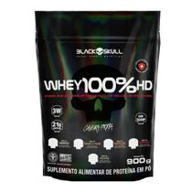 Refil whey 100% hd 450g chocolate black skull Refil whey 100% hd 450g chocolate black skull