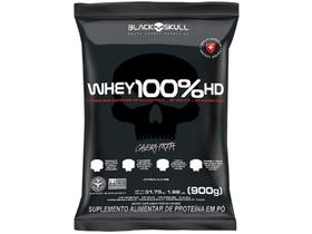 Refil Whey 100% HD Black Skull 900g