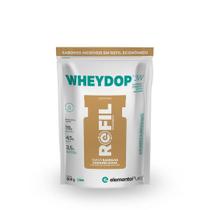 Refil Whey Protein WHEYDOP 3W Sabor Baunilha Caramelizada elementoPuro 900g Refil Whey Protein WHEYDOP 3W Sabor Baunilha Caramelizada elementoPuro 900g