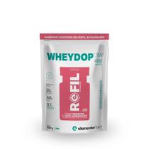 Refil Wheydop 3w Morango Com Leite Condensado 900g elementoPuro