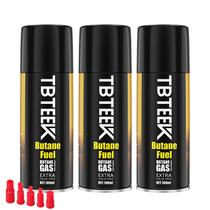 Refill de butano TBTeek Ultra-Refined Lighter Fluid 3 latas Refill de butano TBTeek Ultra-Refined Lighter Fluid 3 latas
