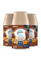 Refill de purificador de ar Glade Automatic Spray Cashmere 180 ml, 3 unidades