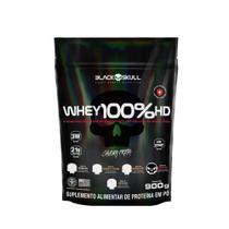 Refill Whey 100 Hd Sabores I 900g I Black Skull Original