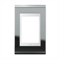 refinatto placa 4x2 3 posições concept branco/titanio - weg