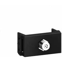 refinatto tomada antena de tv 75ohms preto - weg refinatto tomada antena de tv 75ohms preto - weg