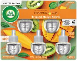 Refis Air Wick Plug in Manga Fresca e Kiwi - 5x30ml Refis Air Wick Plug in Manga Fresca e Kiwi - 5x30ml