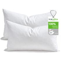Refis de Almofada TOPGREEN 30x51 cm Algodão Orgânico Kit com 2