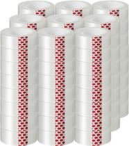 Refis de fita GIBIBU 72 rolos 18 mm x 20 m transparente Refis de fita GIBIBU 72 rolos 18 mm x 20 m transparente