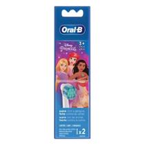 Refis Escova Elétrica Infantil Disney Princesas 2 Uni Oral-b