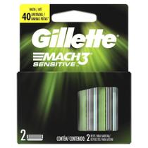 REFIS para Aparelho de Barbear da Gillette Mach3 Sensitive 2un