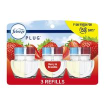 Refis para Difusor Elétrico Febreze Berry & Bramble com 3 unidades