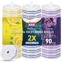 Refis para Escova Sanitária HHXI 90 Unidades com Dupla Camada Aromática