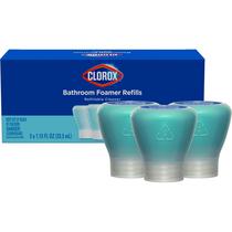 Refis para Espumador de Banheiro Clorox Rain Clean Pacote com 3 Refis para Espumador de Banheiro Clorox Rain Clean Pacote com 3