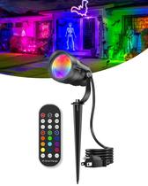 Reflector LED Exterior HIBOITEC 12W RGB Impermeable 120V