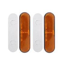 Reflectores Adhesivos Rectangulares de Seguridad para Radios de Vehículos, 2 Piezas