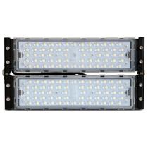 Refletor 100W Modular LED Industrial Branco Frio 5700K IP67 Bivolt Refletor 100W Modular LED Industrial Branco Frio 5700K IP67 Bivolt