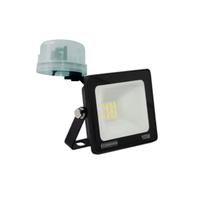 Refletor 10w Led sensor fotocelula kit casa inteligente